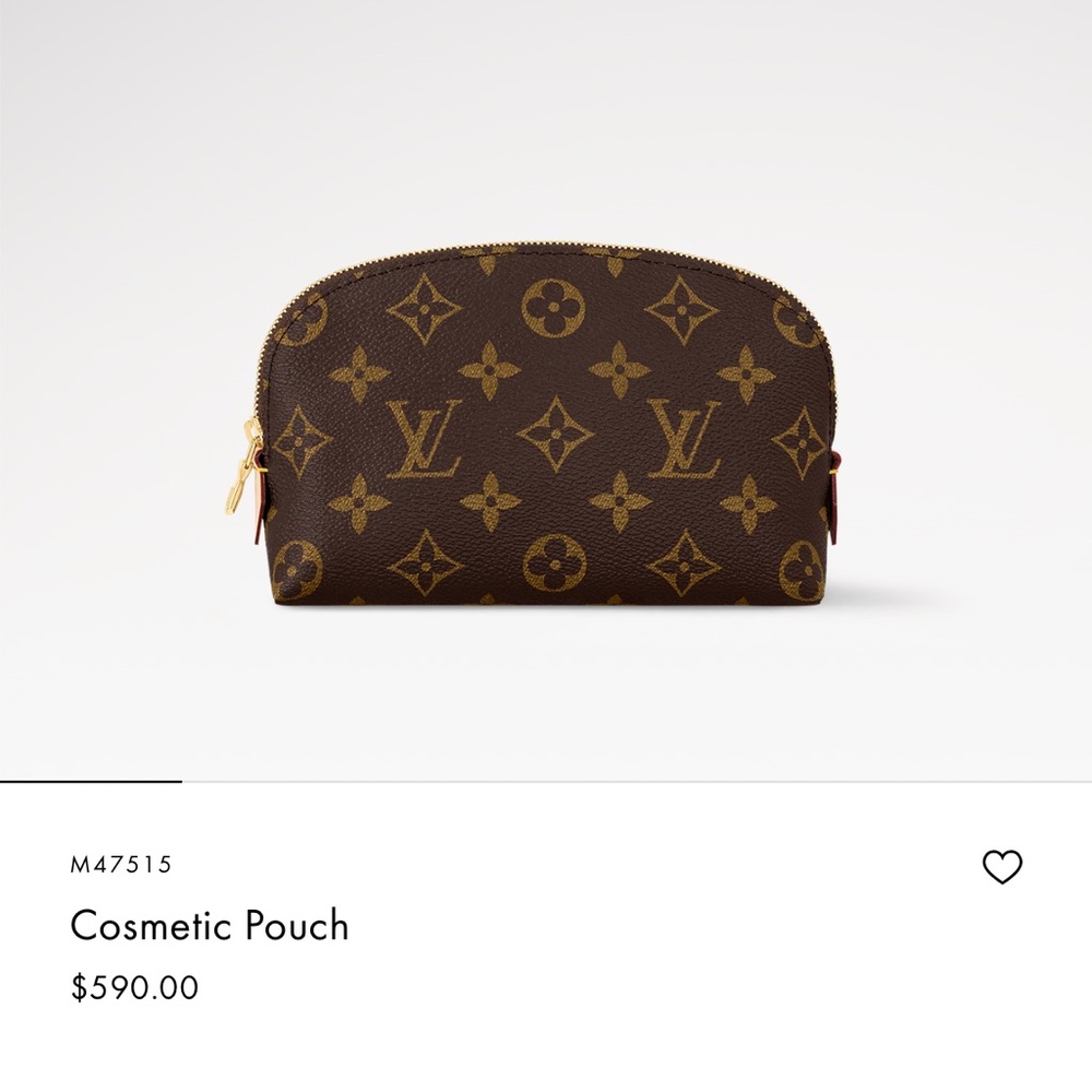 Louis Vuitton Cosmetic Monogram Pouch